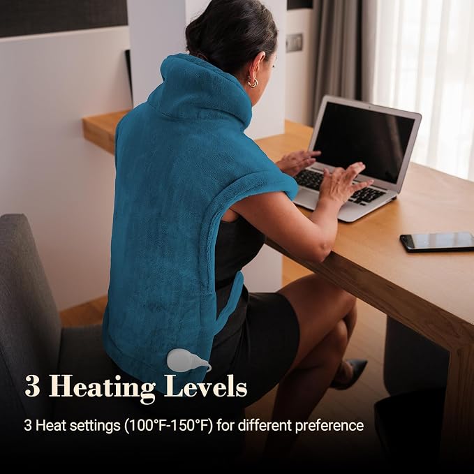 COMFIER Large Heating Pad for Back, FSA Eligible HSA Heating Pad for Neck and - Image 3