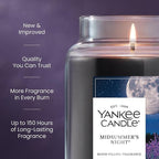 Yankee Candle Mid Summer's Night, Scented Candle, 22oz Large Jar - Image 3