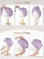 3 Pack Microfiber Hair Towel Wrap - Image 6