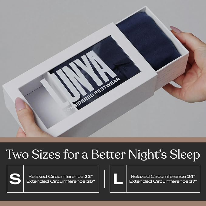 Lunya Washable Silk Sleeping Mask - Image 4