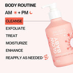 Pacifica Glow Baby Brightening Body Wash – Vitamin C & AHA Exfoliating Body Wash - Image 8