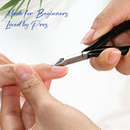 Makartt Cuticle Nipper - 7mm Full Jaw Stainless Steel Cuticle Trimmer - Image 2