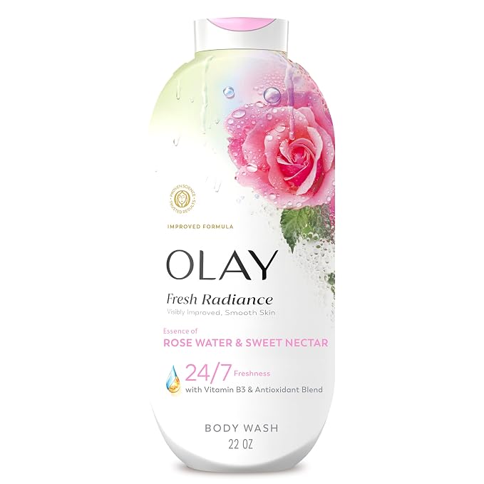 Olay Body Wash for Women, Fresh Radiance, 24/7 Skin-Loving Freshness, Visibly by Olay