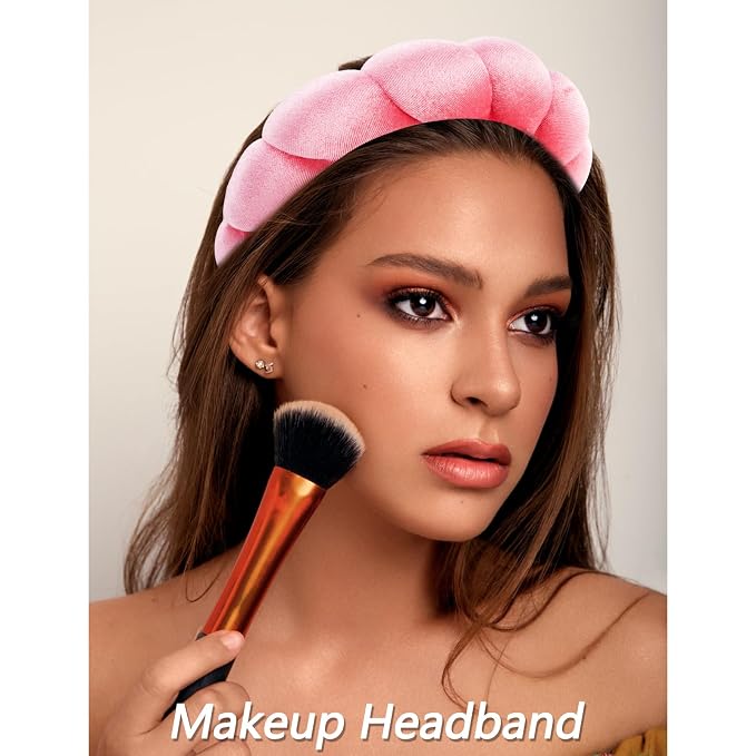 VELSCRUN Spa Headband, Makeup Face Wash Skincare Headbands, Stuff - Image 3