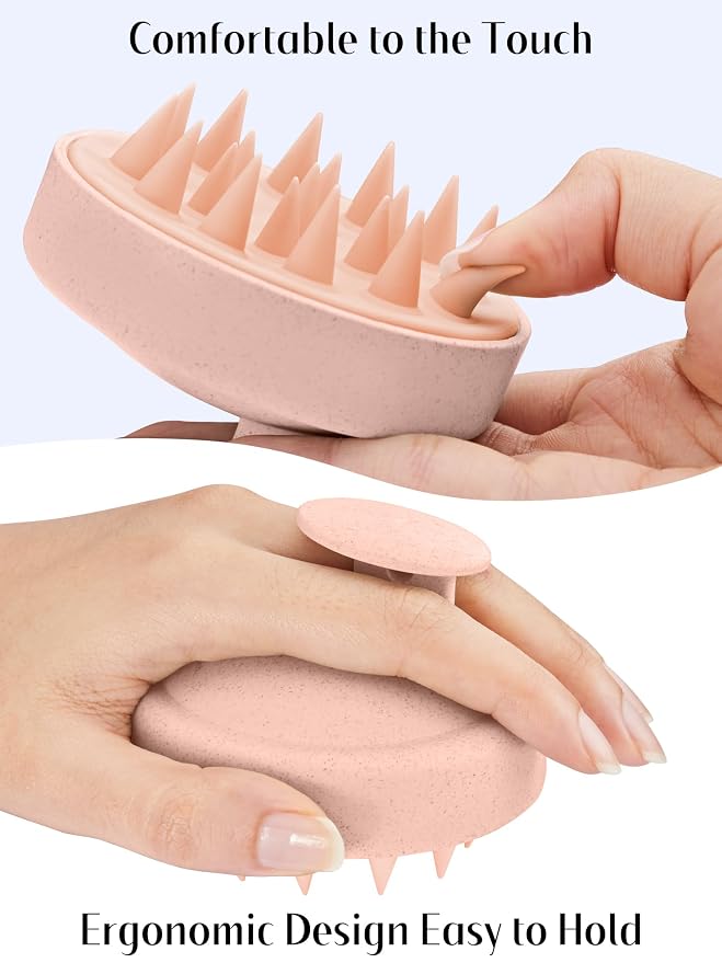 HEETA Scalp Massager Hair Growth, Silicone Scalp Scrubber Shampoo Brush - Image 5