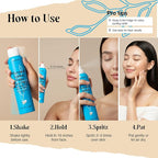300ml + 50ml Thermal Spring Water Face Spray Mist Hydrating w/ Hyaluronic Acid - Image 3