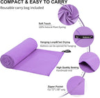 Rainleaf Microfiber Towel Perfect Travel & Gym & Camping Towel. Quick Dry - Image 3