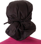 Sparkling EARTH Big Hair Ponytail Classic Surgical Style Scrub Working Cap - Image 2