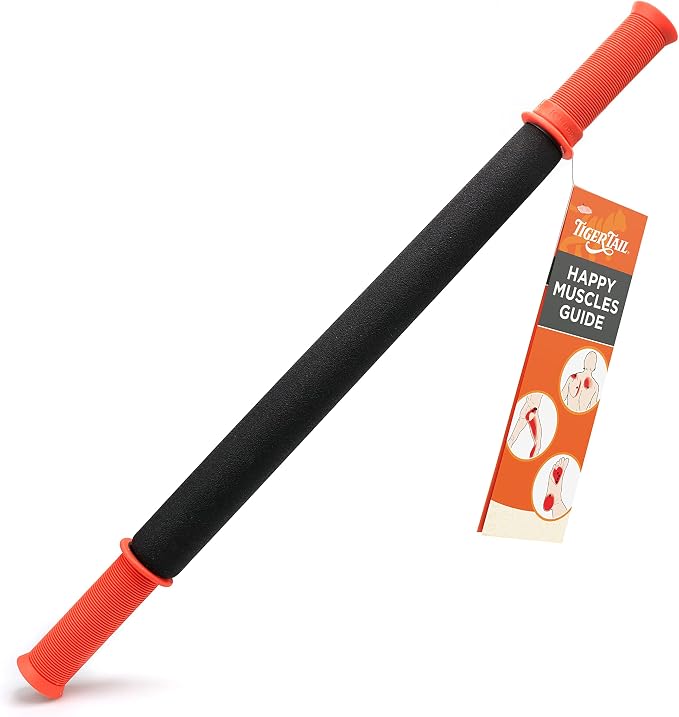 Tiger Tail 22in Massage Stick Portable Roller, Deep Tissue Foam Roller by TigerTailUSA