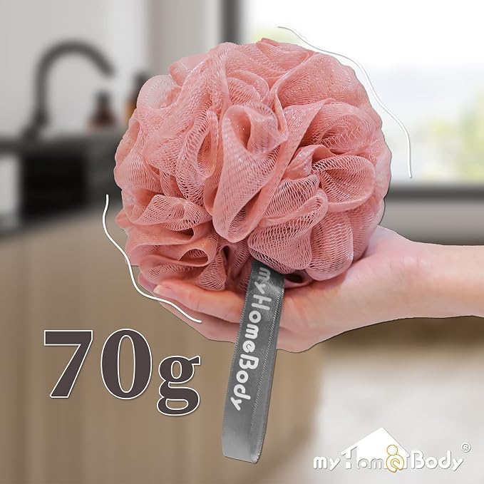 myHomeBody Large 70g Loofah Sponge, Body Scrubber, Bath Sponge, Loofah - Image 5