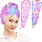FIOBEE Microfiber Hair Towel Wrap by FIOBEE