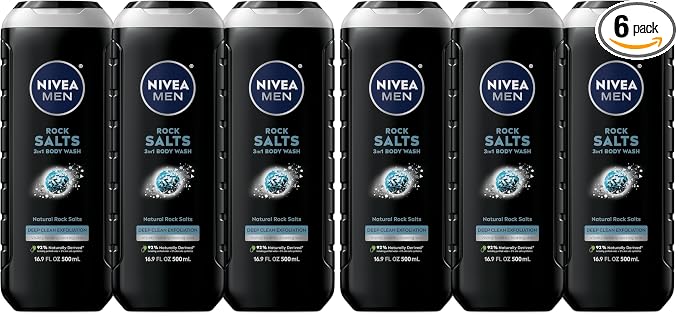 NIVEA MEN Deep Clean Rock Salts Body Wash by NIVEAMen