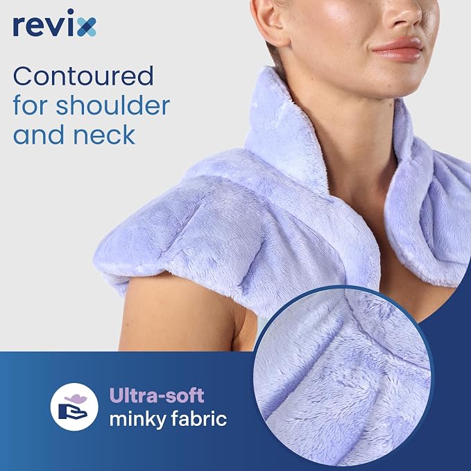 REVIX Microwave Heating Pad for Neck Shoulders and Back - Image 2