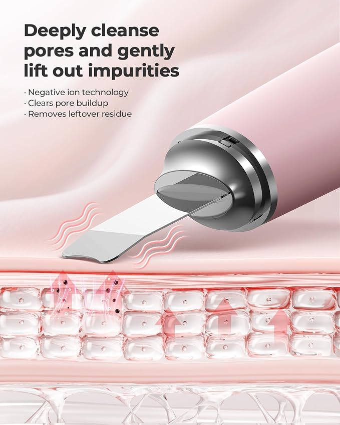 Facial Cleansing Brush & Massager, 2 in 1 Facial Skin Scrubber Waterproof and - Image 4