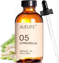 Citronella Essential Oil – 4 Fl Oz Citronella Oil by Auelife