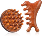 SynHHergyx Wooden Scalp Massager Comb by Unknown