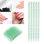100 pieces disposable cuticle pusher, cuticle pusher remover cleaner - Image 9