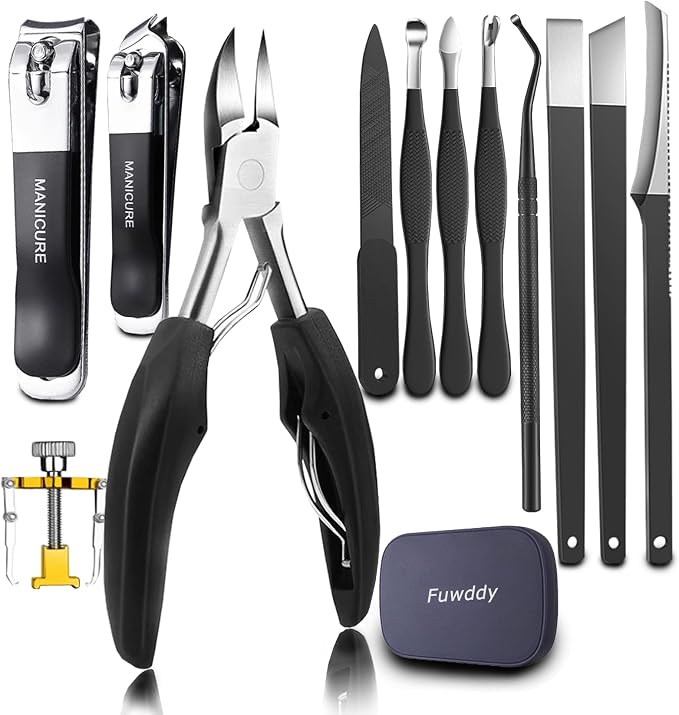 Ingrown Toenail Clipper Nail Cutter Pedicure Knife Thick Nail Clipper Senior by Fuwddy