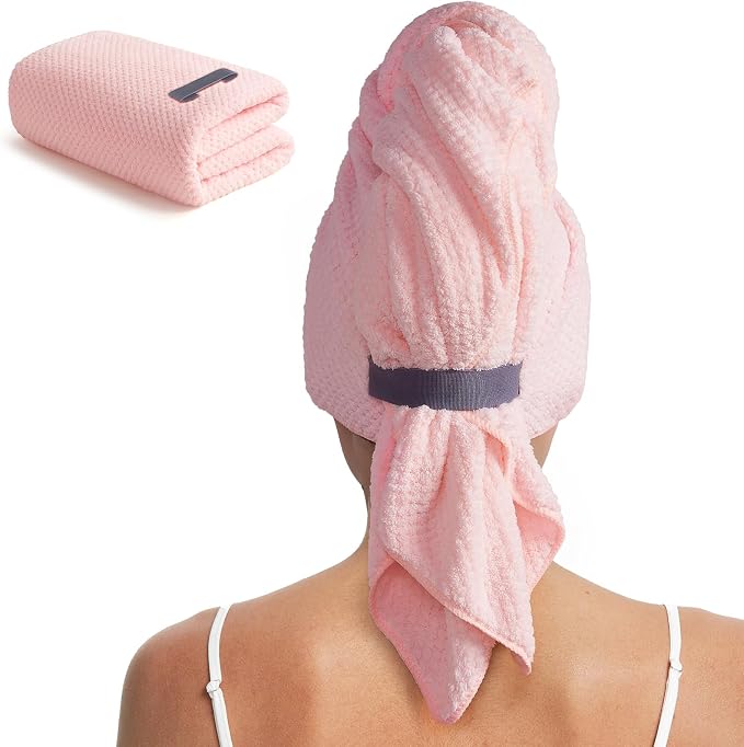 MABAO Microfiber Hair Towel Wrap by MABAOSleepMasks