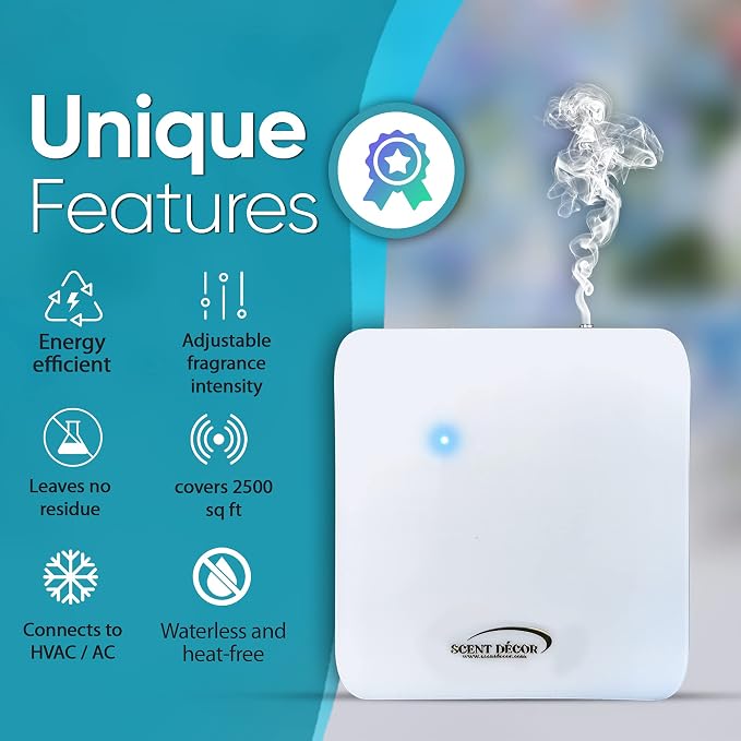 Scent Diffuser for Large Area Aroma Diffuser Scented Oil Machine, HVAC - Image 6