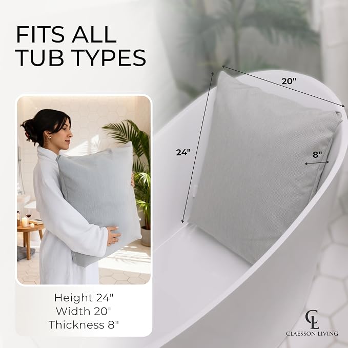 Luxury Bath Pillow for Tub - Image 9