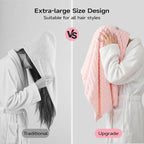 REDKISS 4 Pack Extra Large Hair Towels - Image 6