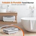 kapebow 35L Luxury Foldable Towel Warmer, 600W Fast Heating, Auto Shut Off - Image 5