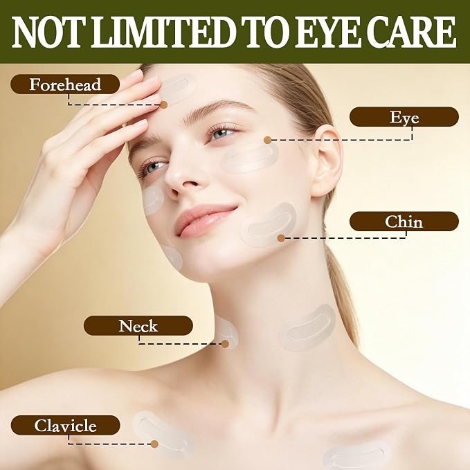 8 Count PDRN Micro Eye Patches, Dark Circle, Under Eye Patches - Image 4