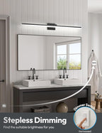 VOLISUN Modern Bathroom Vanity Light 48 inch, 40W Dimmable 5CCT Led Bathroom - Image 4