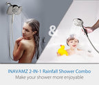 INAVAMZ Nickel 2.5GPM Shower Head - Image 7