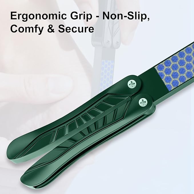 Foldable Nano Glass Foot Callus Remover Foot Scrubber Foot File, Portable - Image 5