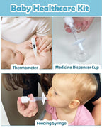 Baby Grooming and Health Kit, Lictin 15 in 1 Safety Care Set, Newborn Nursery - Image 5