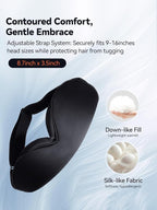 USB Heated Eye Mask for Dry Eyes & Tired Eyes, Warm Compress Therapy - Image 3