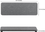 NiuYichee 2 Pcs Water Absorbing Stone Trays, Kitchen/Bathroom Sink Soap Dish - Image 8