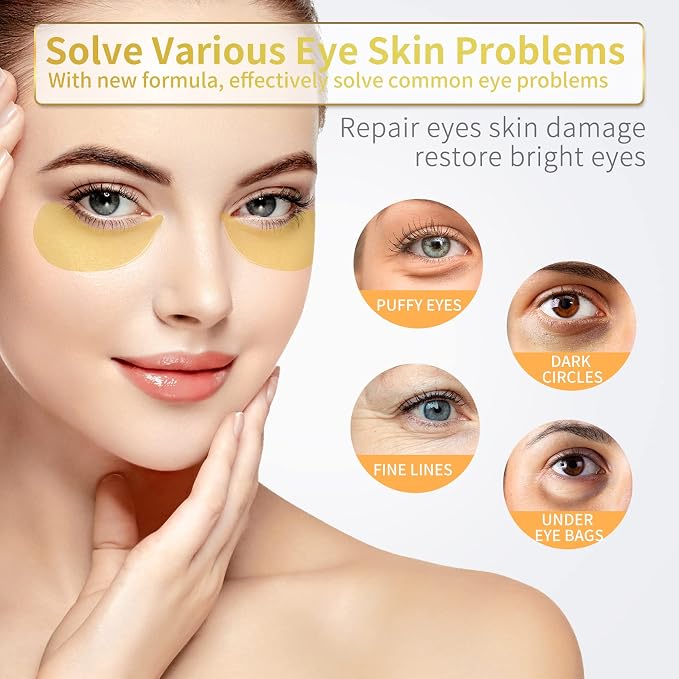 NAZANO 24K Gold Under Eye Patches - Image 2