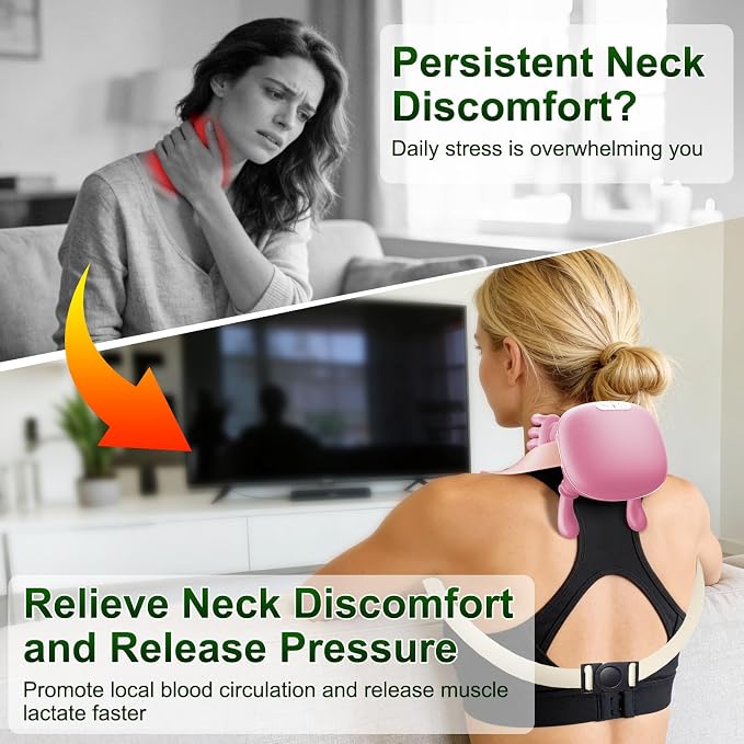 Nooydio Neck Massager, Neck and Back Massager - Image 6