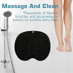 Shower Foot Scrubber Mat Back Washer Back Exfoliating Bath Wash Pad Wall - Image 6