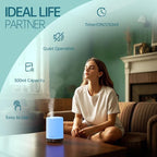 ASAKUKI Essential Oil Diffuser for Home, 300 ml Humidifier - Image 5