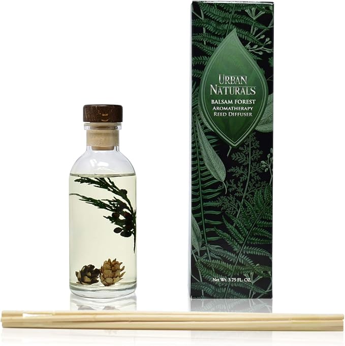Urban Naturals Balsam Forest Reed Diffuser Oil Set - Image 7
