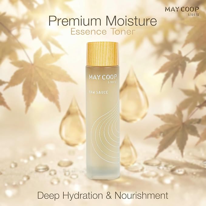 MAY COOP Raw Sauce Moisture Essence Toner | Korean Hydrating Face Toner - Image 2