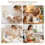 Chefhandy Baby Wipe Warmer & Wet Wipes Dispenser, 3-Mode Temperature Control - Image 5