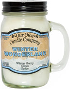 Our Own Candle Company, Winter Wonderland Scented Mason Jar Candle, 100 Hour by OurOwnCandleCompanycandles