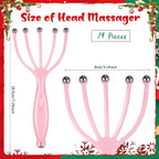 TrelaCo 24 Pcs Scalp Massager Portable Handheld Spa Head Massager - Image 2