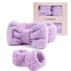 Ayesha Spa Headband and Wristband Set by AYESHA