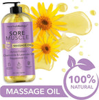 New York Biology Sore Muscle Massage Oil 8 Fl Oz – Made - Image 5