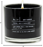 Lulu Candles | Jasmine, Oud & Sandalwood | Luxury Scented Soy Jar Candle | Hand - Image 4