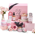 Mother's Day Gift for Mom Spa Gifts Bath Baskets Relaxing Spa Self Care Gift by PEACOEYE