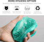Silicone Body Scrubber 2 Pack, BEAUTAIL Gentle Bristles Shower Bath Brush - Image 2
