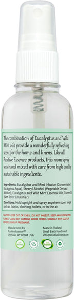 Eucalyptus & Wild Mint Room and Linen Spray, Natural Aromatic Mist Made - Image 8