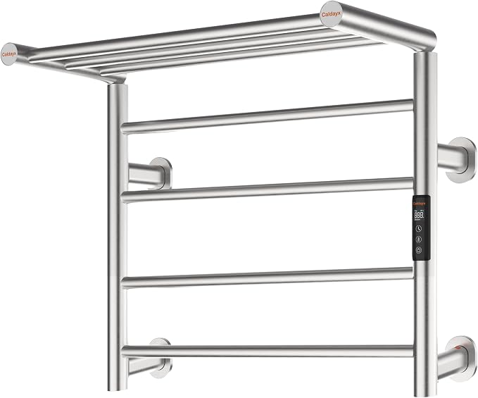 Foldable Heated Towel Rack, Smart Dual-Zone App & Voice Control Electric Towel - Image 9